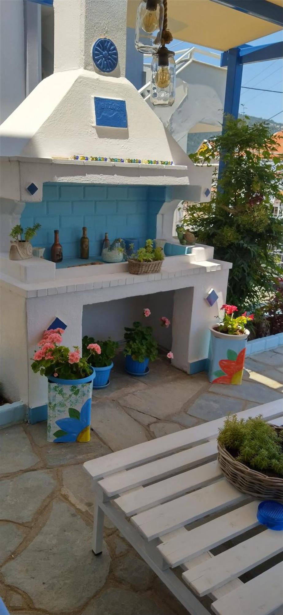 Celeste Deluxe Apartments Skala Potamia  Luaran gambar