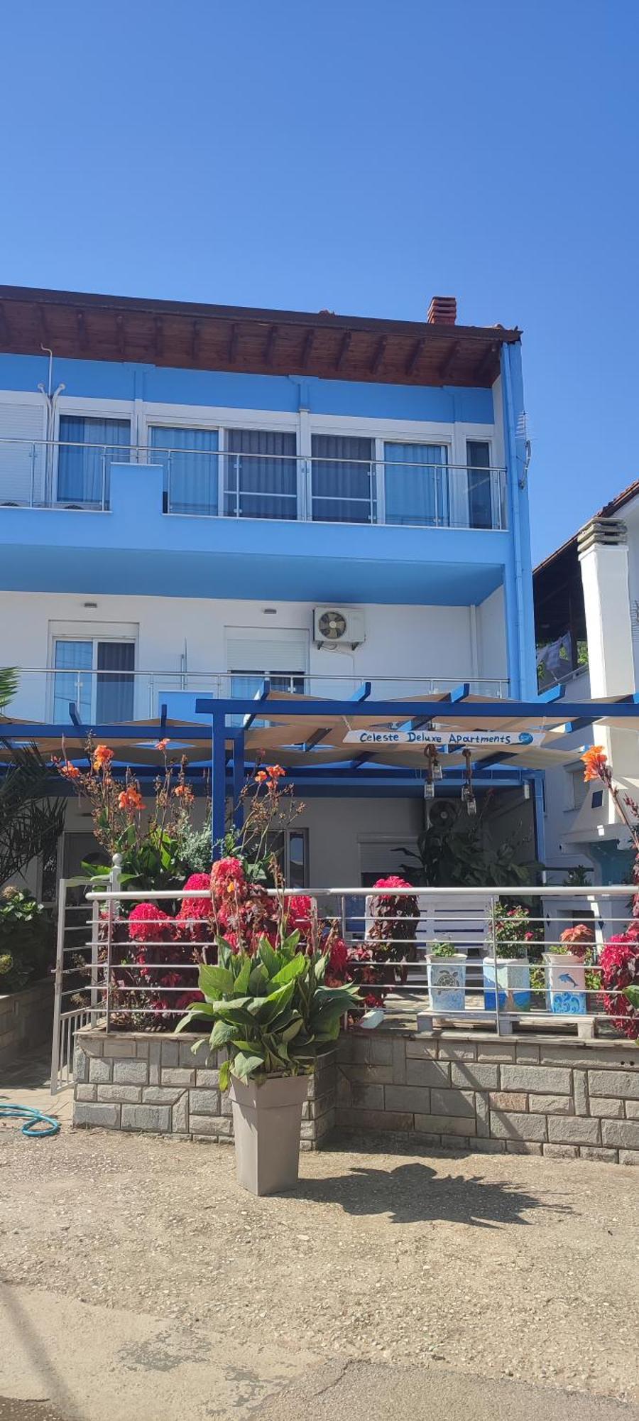 Celeste Deluxe Apartments Skala Potamia  Luaran gambar