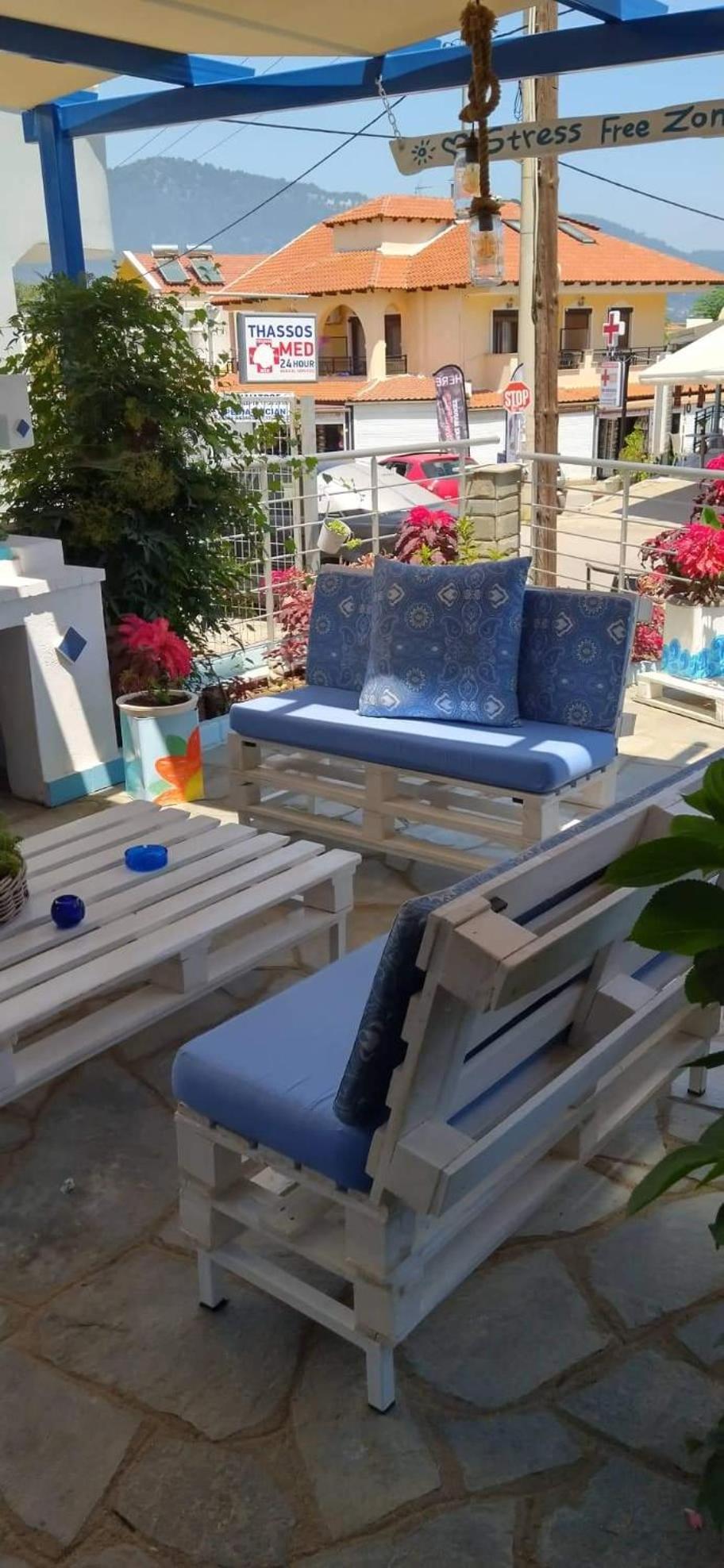 Celeste Deluxe Apartments Skala Potamia  Luaran gambar