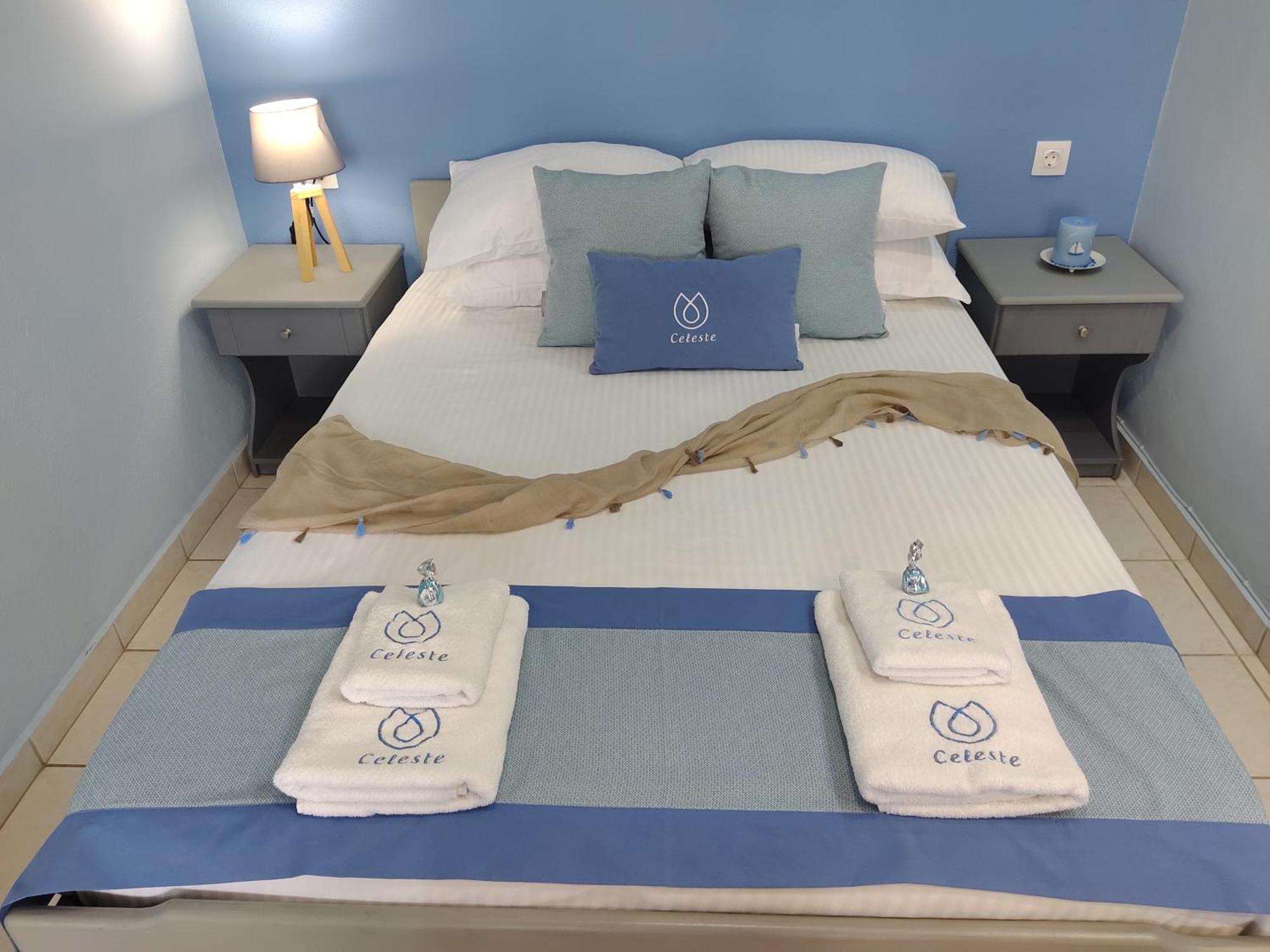Celeste Deluxe Apartments Skala Potamia  Luaran gambar