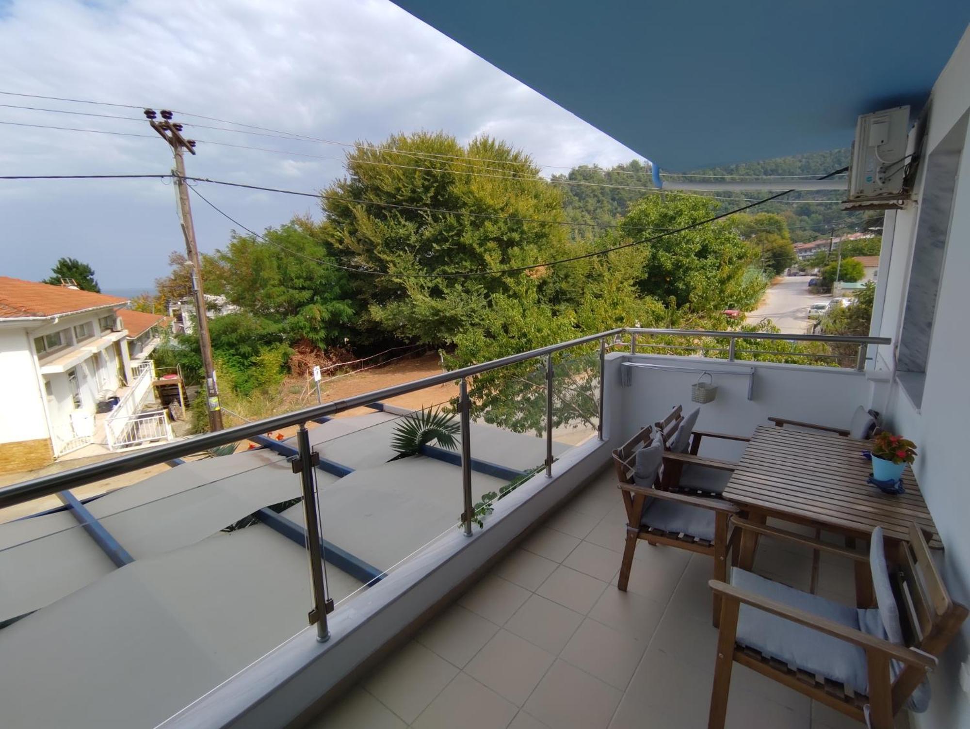 Celeste Deluxe Apartments Skala Potamia  Bilik gambar